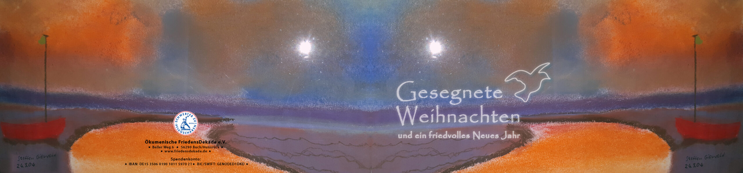 Weihnachtskarte Motiv 2 (10 Stück)