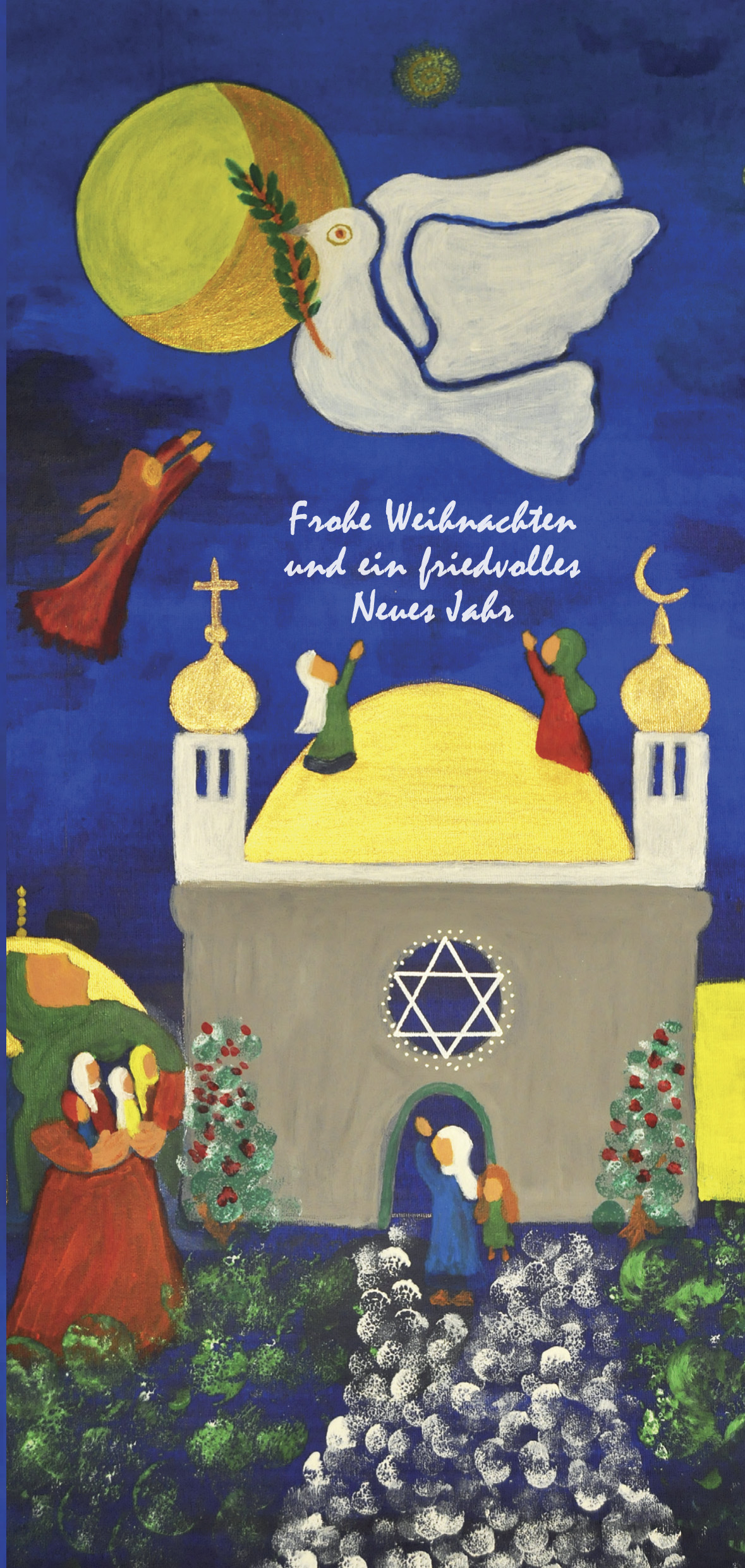 Weihnachtskarte Motiv 1 (10 Stück)