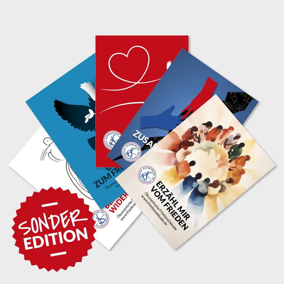 Sonderedition „Gute Karten“ zur 45. FriedensDekade 2025