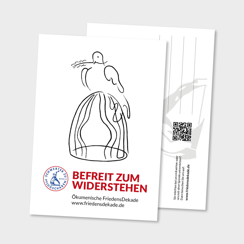 Sonderedition „Gute Karten“ zur 45. FriedensDekade 2025