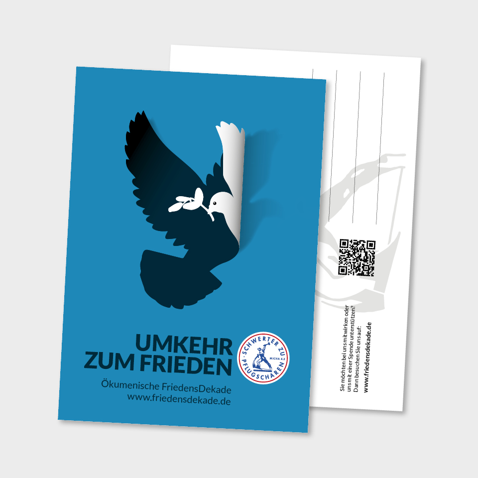 Sonderedition „Gute Karten“ zur 45. FriedensDekade 2025