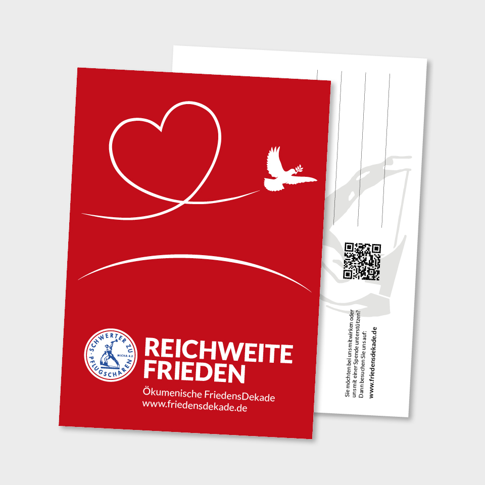 Sonderedition „Gute Karten“ zur 45. FriedensDekade 2025