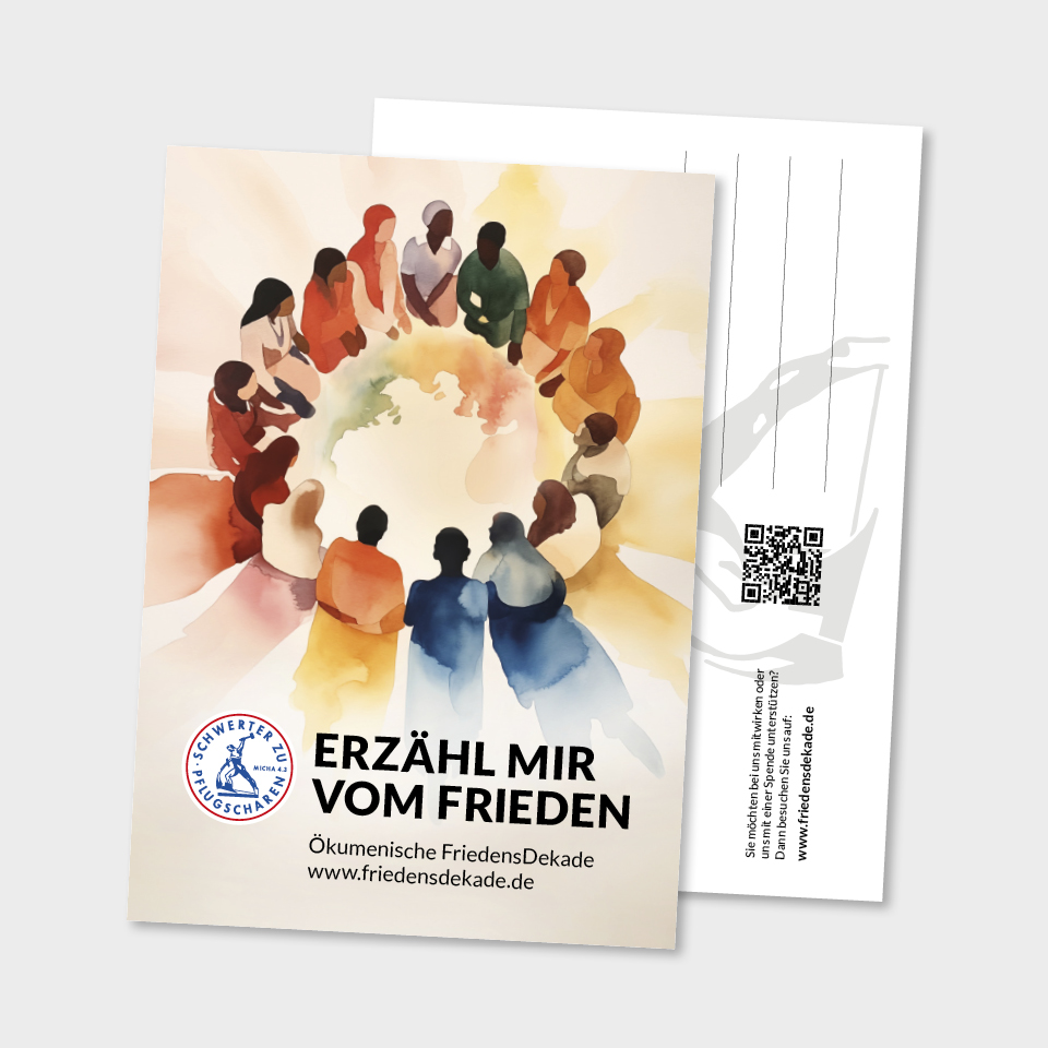 Sonderedition „Gute Karten“ zur 45. FriedensDekade 2025