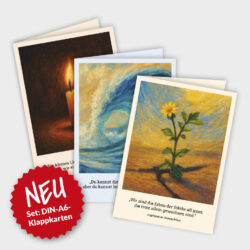 3er-Set Mutmacher-Karten – Karten, die berühren